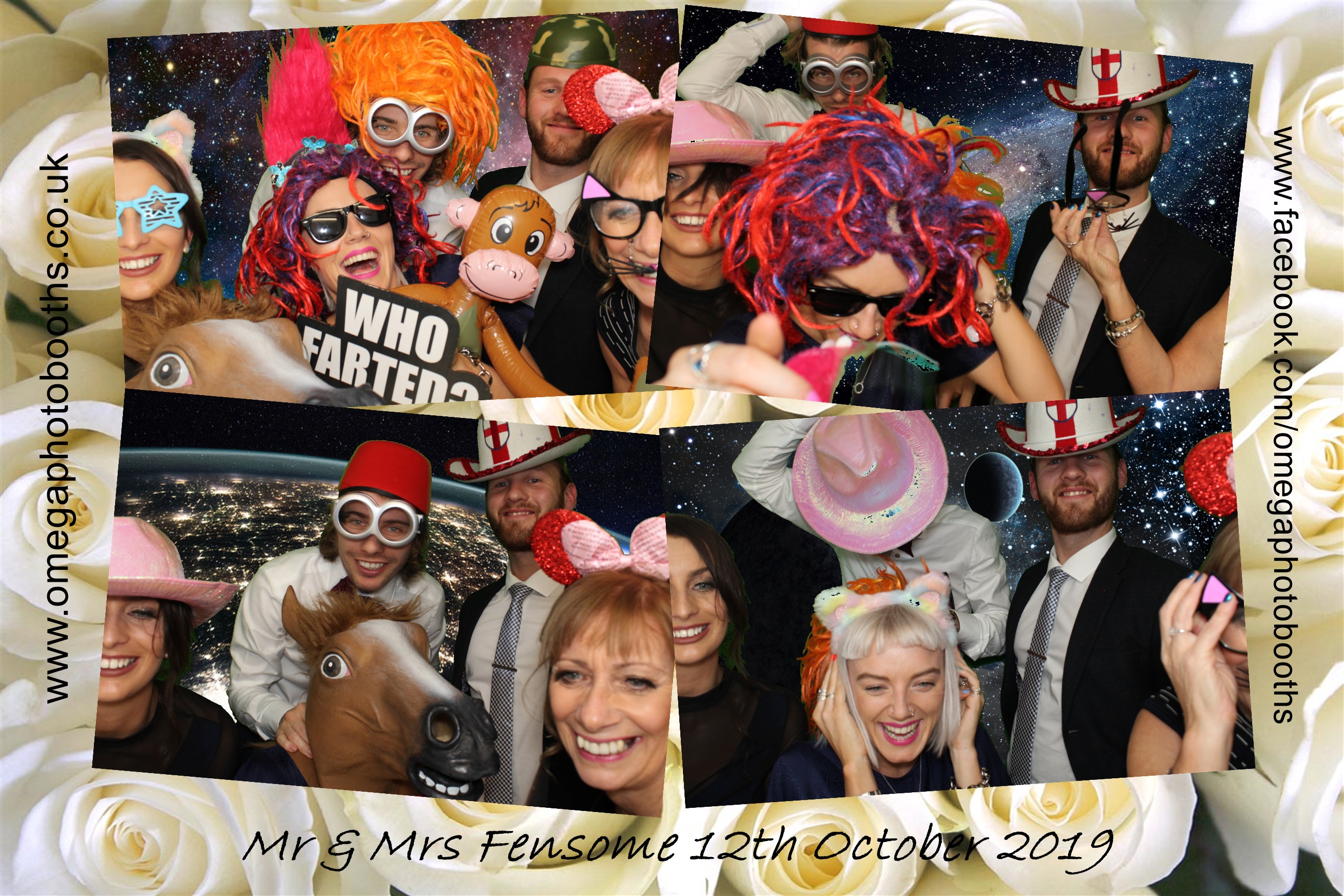 Mr & Mrs Fensome | View more photos from the event at gallery.omegaphotobooths.co.uk/u/Omega-Photobooths/Mr-Mrs-Fensome